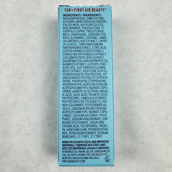 First Aid Beauty Brighten + Glow Eye Cream Niacinamide 15mL Sensitive Skin NEW - Picture 5 of 8